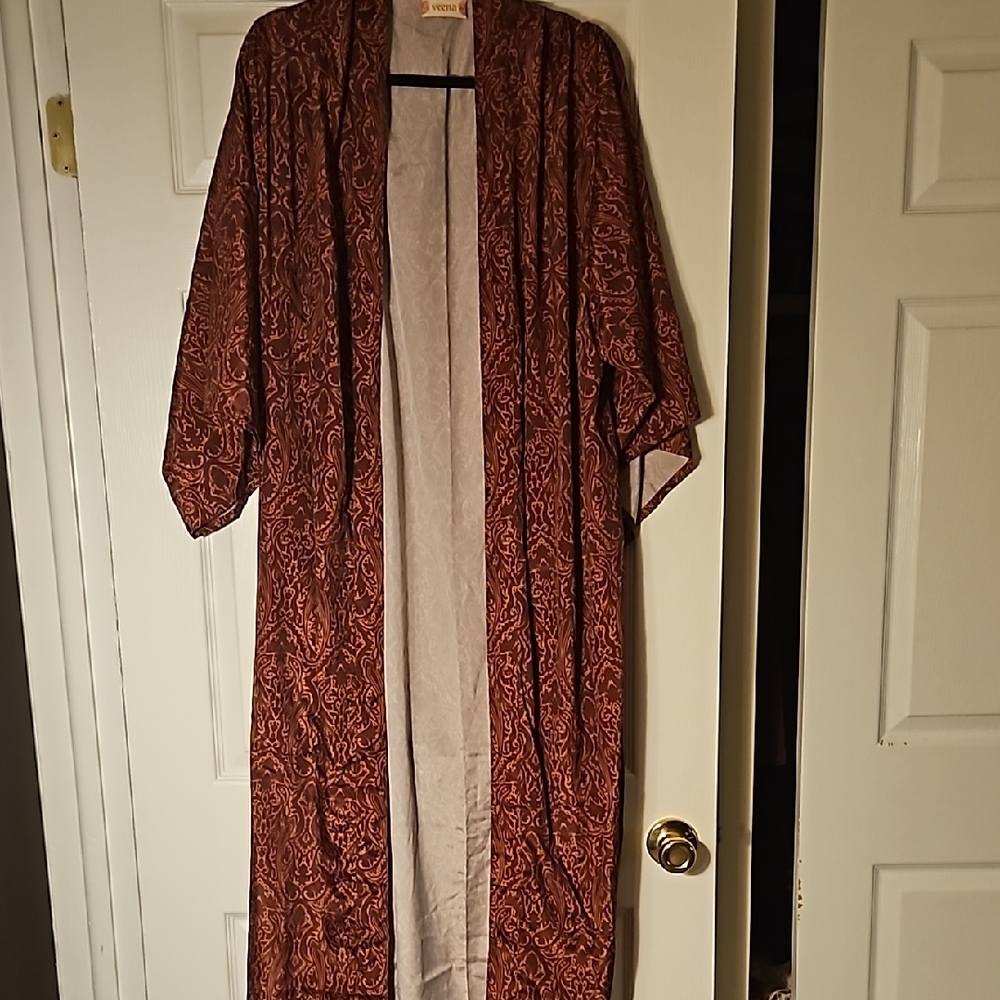 Vintage Style Paisley Kimono